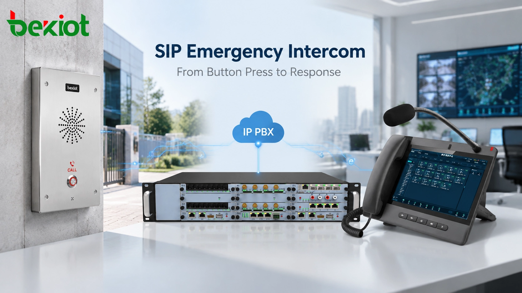 SIP Emergency Intercom Call Flow: From Button Press to Response