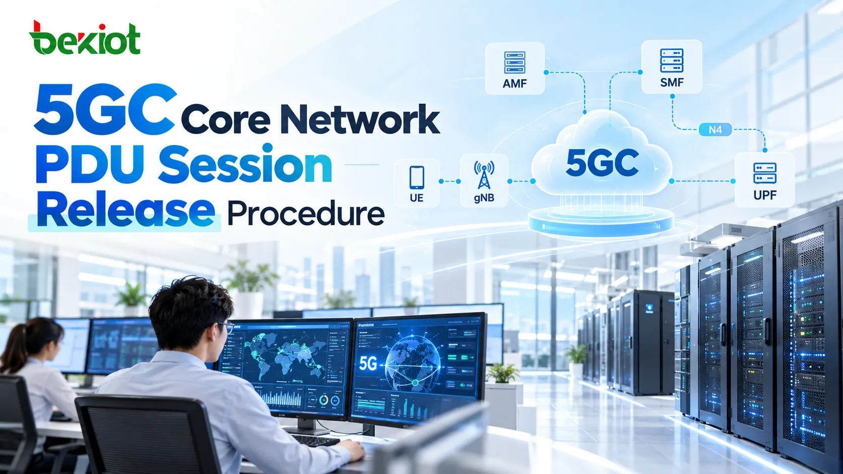 5GC Core Network PDU Session Release Procedure
