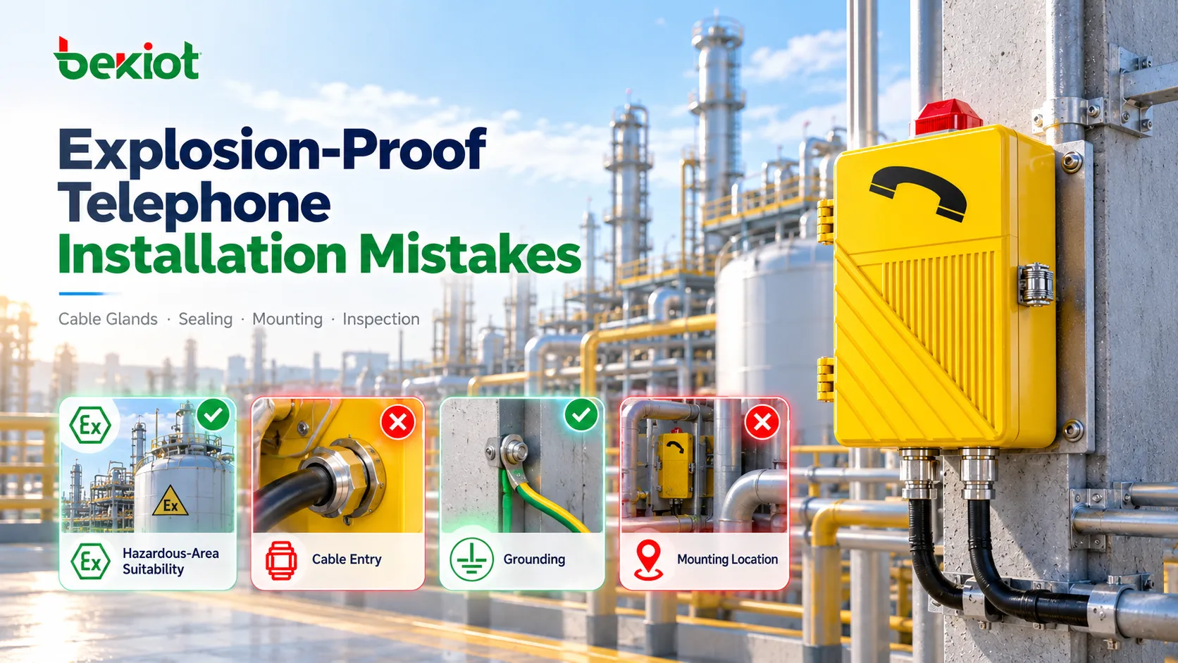 What Are the Most Common Installation Mistakes with Explosion-Proof Telephones?