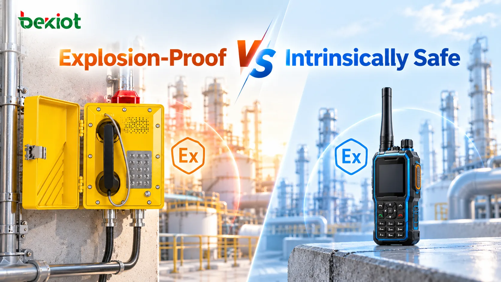Explosion-Proof vs Intrinsically Safe Communication Terminals: What Is the Difference?